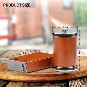 Kitchen Knife Sharpener Tool <b>Rolling</b> Knife Sharpener <b>Kit</b> with Diamond and Ceramic Discs and 15 & 20 Degree Magnetic Angle - Product Image 6