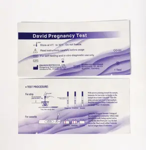 デビッド読みやすいHCG妊娠テストストリップ