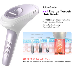 Appareil d'épilation au laser IPL sans douleur mis à jour en 2026 avec refroidissement au saphir, épilateur IPL permanent sans douleur, épilateur automatique - Product Image 3