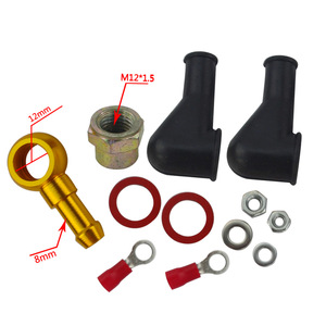PQYRACING Raccord banjo 8 mm pour pompe à carburant – Connecteur pour modernisation et amélioration des pièces automobiles - Product Image 3