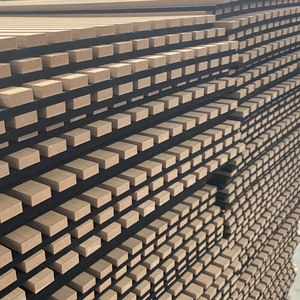 Pannelli Acustici Moderni per Studio in Legno Grigio Pino Quercia Noce a <span class=keywords><strong>Doghe</strong></span> Ecologici Riduzione del Rumore del 90% Riciclati Flessibili <span class=keywords><strong>Mobili</strong></span> per Ufficio - Product Image 3