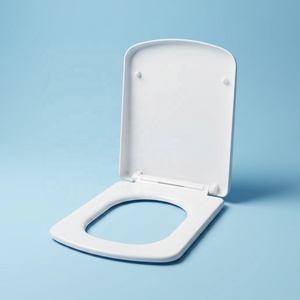 <span class=keywords><strong>Tapa</strong></span> de Inodoro <span class=keywords><strong>Universal</strong></span> Reforzada para el Hogar JH6033B, Forma <span class=keywords><strong>Cuadrada</strong></span>, Material PP - Product Image 4
