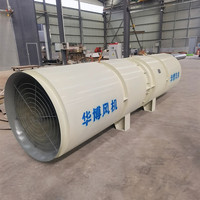 Ventilateur axial antidéflagrant haute pression en fonte pour tunnel, électrique, OEM, pour ventilation de tunnels, sécurité incendie et échange d'air