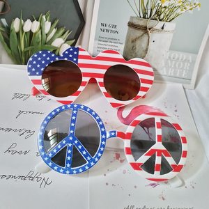 Lunettes de fête du 4 juillet américain très populaires – Ornements en plastique pour adultes et enfants, idéales pour la décoration de vos événements. - Product Image 6