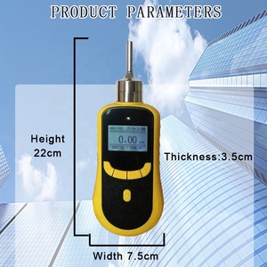 SKZ1050 Preço de fábrica 0-1000ppm CO analisador de gás automotivo com som e luz alarme - Product Image 3