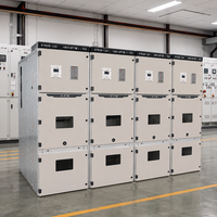 Appareillage de distribution de moyenne et haute tension KYN28 12A en métal pour projets de transmission d'énergie