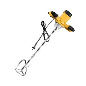 Industrial Electric Mixer 3kg Yellow Cement Paint Putty Powder Mixing Decoration Machinery - Product Image 1