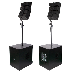 Enceinte Line Array Professionnelle HYANKA S15L404S 15'' avec Amplificateur Classe D 2*300W - Altavoces Line Array Professionnels - Product Image 1