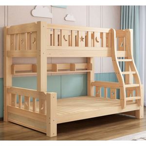 Mobili per camera da letto <span class=keywords><strong>lettino</strong></span> per bambini letti per bambini in legno massello triplo pino letto a castello in legno per bambini - Product Image 4
