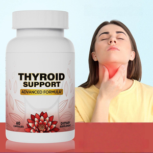Soutien Naturel de la Thyroïde pour Adultes – Formule Avancée avec Minéraux et Extraits Végétaux pour l'Équilibre Hormonal et l'Énergie – 60 Comprimés Diététiques - Product Image 3