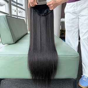 Straight HD Lace Front Closure Wigs 100% Unprocessed Raw Virgin Human Hair Wigs Glueless Wigs Natural Color Factory - Product Image 6