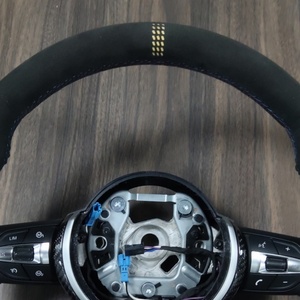 Volante Deportivo M de Cuero y Fibra de Carbono para <span class=keywords><strong>BMW</strong></span> F10/F30/F32/F35/F20/F21/F25/X5 M3/M4/M5/M6/E71-E90/<span class=keywords><strong>320i</strong></span>/530i - Product Image 2