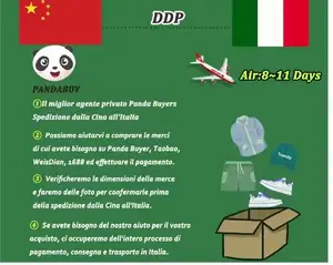 1688 tao bao buying sourcing agent door to door ddp service pandabuy agent from China to France Italy Spain europe romania