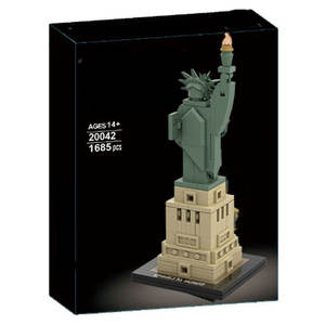 17011 la estatua de la libertad bloques de construcción juego de ladrillos juguetes niños regalos de navidad 1685 + PCS/Set - Product Image 1