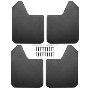 Ensemble de 4 <span class=keywords><strong>garde</strong></span>-<span class=keywords><strong>boue</strong></span> universels pour voiture, <span class=keywords><strong>garde</strong></span>-<span class=keywords><strong>boue</strong></span> anti-éclaboussures, <span class=keywords><strong>garde</strong></span>-<span class=keywords><strong>boue</strong></span> flexibles et résistants, accessoires durables pour pick-up, SUV, fourgonnette - Product Image 1