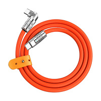 Câble de données de charge rapide en alliage de zinc et silicone personnalisé pour téléphones mobiles compatible avec C à C C L pour l'utilisation de l'appareil photo d'ordinateur