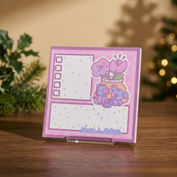 3*3 pouces Cadeaux promotionnels Bloc-notes imprimé Bloc-notes Notes autocollantes Bloc-notes personnalisé