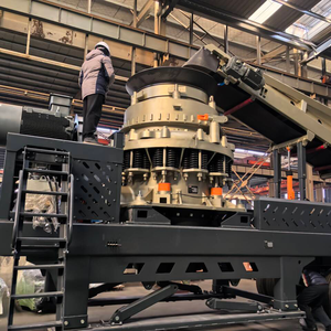 Chất lượng cao Máy Nghiền di động bán nóng máy nghiền hình nón di động bê tông đá vôi sỏi tổng hợp nghiền trạm nghiền di động - Product Image 5