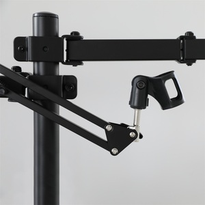 Support de téléphone portable multi-positions pour <span class=keywords><strong>ordinateur</strong></span> portable, caméra vidéo en direct à <span class=keywords><strong>double</strong></span> écran, support de moniteur d'<span class=keywords><strong>ordinateur</strong></span>, support de microphone MG - Product Image 5