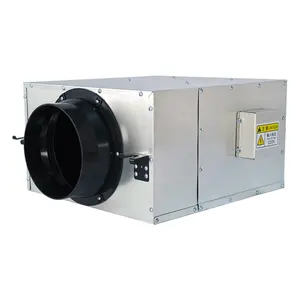 Ultra quite cabinet Air Exhaust Fan square inline pipe-type duct fan