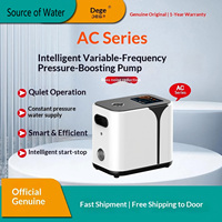 Pompe de surpression à fréquence variable AC35/AC40 en fer OEM pour usage domestique ; Pompe à eau chaude/froide entièrement automatique silencieuse à haute pression