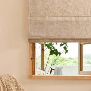 <span class=keywords><strong>Stores</strong></span> romains <span class=keywords><strong>japonais</strong></span> à double couche en lin, <span class=keywords><strong>stores</strong></span> <span class=keywords><strong>occultants</strong></span> pliables en coton et lin à levage par rouleau - Product Image 3