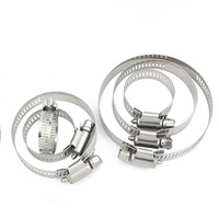 Radiateur automobile industriel Tube à ressort en fonte d'acier inoxydable réglable de taille réelle Collier de serrage pour tuyaux en pvc