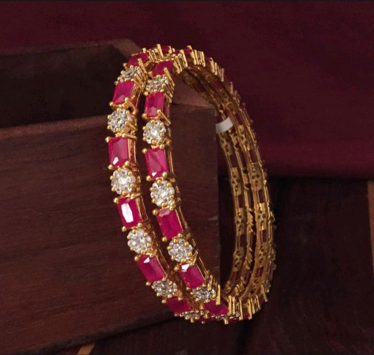 stone gold design bangle kara