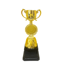 Nouveau Trophée Créatif en Plastique Durable, Coupe du Monde Sportive, Récompenses, Souvenirs, Collection, Activités Commerciales, Trophée Plaqué Or