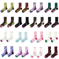 FS005 Chaussettes de course à pied de haute qualité Chaussettes de randonnée respirantes pour homme