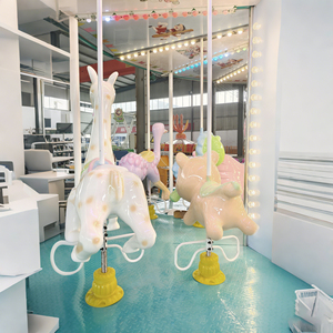 Thu hút công viên giải trí cưỡi trẻ em trò chơi cơ khí nhỏ vui vẻ đi vòng Carousel Rides cho trẻ em - Product Image 3