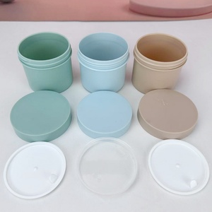 5 oz 150ml Green Blue Orange White <b>Plastic</b> Cosmetic <b>Jar</b> With Screw Top Lids for Body Butter - Product Image 6