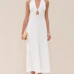 Ropa de Moda para Mujer al por Mayor, Nueva, Personalizada, de Alta Calidad, Estilo Casual Elegante, Cintura Elástica, Diseño Sólido para la Temporada de Otoño - Product Image 1