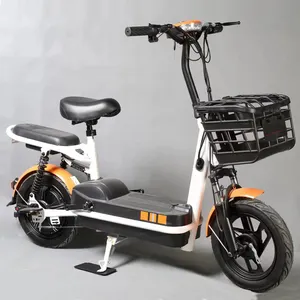 Wholesale Price 350W 48v Lithium Battery Electric Bike Ebike City Scooter 2 Wheel Scooter For Adult