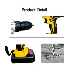 Perceuse à percussion au lithium rechargeable Ananke Tools, petite perceuse à main électrique, vente flash - Product Image 4