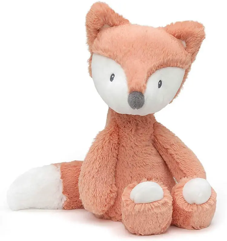 Benutzer definiertes Logo Spielzeug Plüsch Benutzer definierte Kanada Bulk Kuscheltiere Niedlicher Fuchs Tier Design Plüschtiere