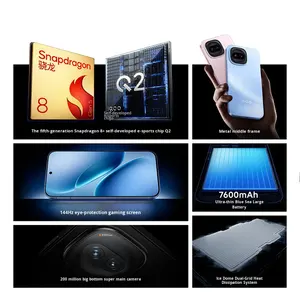 Yeni Çıkışlı vivo IQOO Z11 Turbo Snapdragon 8/ 7600mAh Pil/ 144Hz Oyun Ekranı/ 200MP Kamera/ 32MP Ön Kamera/ OriginOS 6 - Product Image 5