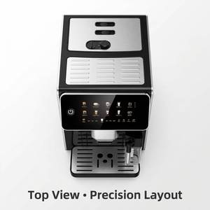 Machine à café expresso entièrement automatique haut de gamme AM7205, double chaudière, pression de 19 bars, puissance de 1500 W, intelligente, commerciale - Product Image 5