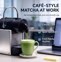 Capsules de thé matcha compatibles avec la machine Nespresso Original Line, dosettes de thé vert premium