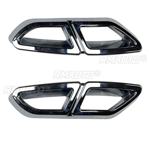 ฝาครอบตกแต่งปลายท่อไอเสียรถยนต์สีดำเงา/ลายคาร์บอน สำหรับ Volkswagen Passat B8 ปี 2017-2019 แต่งรถ - Product Image 4