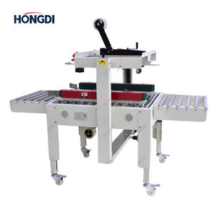 Scelleuse de cartons semi-automatique électrique avec scellage haute fréquence pour l'emballage des boissons et des produits - Product Image 1