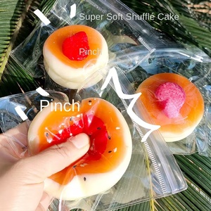 Juguete de simulación de comida: Crema Shufulei, pastel musical para amasar, juguete de descompresión viral de internet, de plástico de alto valor estético. - Product Image 2