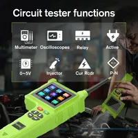 JDiag P200 Pro, Probador de Circuitos Automotrices, 12V 24V, Kit de Sonda para Circuitos de Alimentación, Probador de Resistencia de Voltaje para Automóviles, Herramienta de Diagnóstico