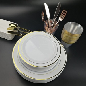 Rõ ràng Bạc rim vuông Nhựa đồ ăn tùy chỉnh cứng nhựa đồ ăn - Product Image 2