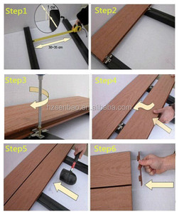 Accessoires d'installation de revêtement de <span class=keywords><strong>sol</strong></span> industriel Vis en acier inoxydable Fixations <span class=keywords><strong>Fixation</strong></span> Clip de démarrage Verrouillage - Product Image 2