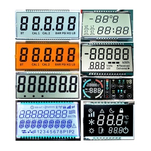 Nhà sản xuất nhà máy bơm nhiên liệu màu cam đèn nền tích cực <span class=keywords><strong>7</strong></span> đoạn màn hình đơn sắc Trung Quốc Nhà cung cấp phân khúc LCD hiển thị - Product Image 5