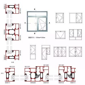 ES 70 Nhôm nhiệt phá vỡ cửa sổ technoform thương hiệu cách điện dải với độ nghiêng và biến Mở thiết kế và Đức phần cứng - Product Image 6