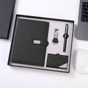 Personalized Paper Business Card Holder and <b>Notebook</b> <b>Set</b>-Business Cultural Creative Gift Corporate Event Gift Box Thanksgiving - Product Image 4