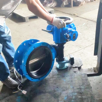 Vanne papillon électrique à commande manuelle D941X-10/16Q pour eaux usées et eau potable, fabriquée en Chine continentale
