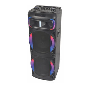 Dual 12 "Woofers <span class=keywords><strong>Altavoces</strong></span> <span class=keywords><strong>Bluetooth</strong></span> <span class=keywords><strong>grandes</strong></span> profesionales Sistema de <span class=keywords><strong>altavoces</strong></span> PA portátil Caja de sonido con luz de fiesta - Product Image 3